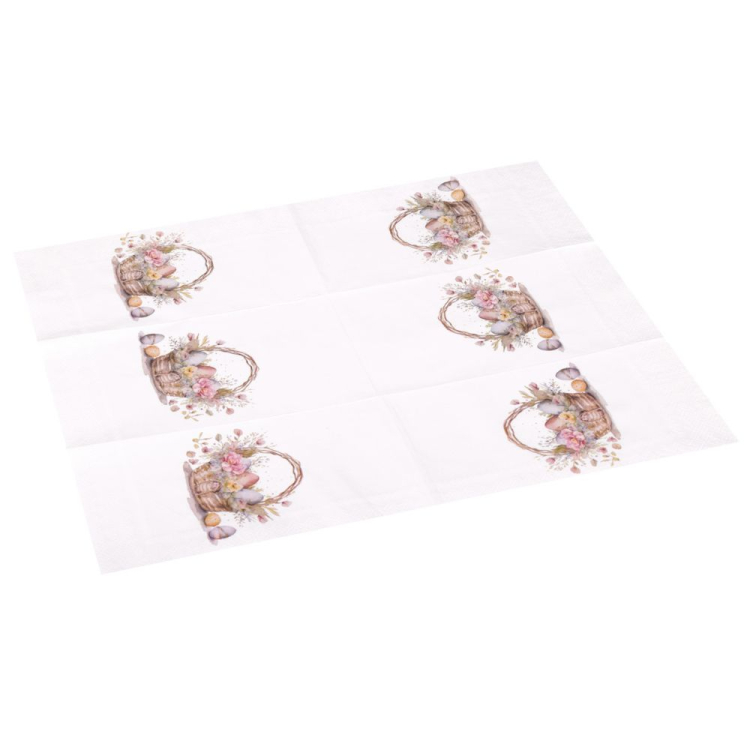 Serwetki FINESIA 16 sztuk Easter collection wzór 6 RAVI